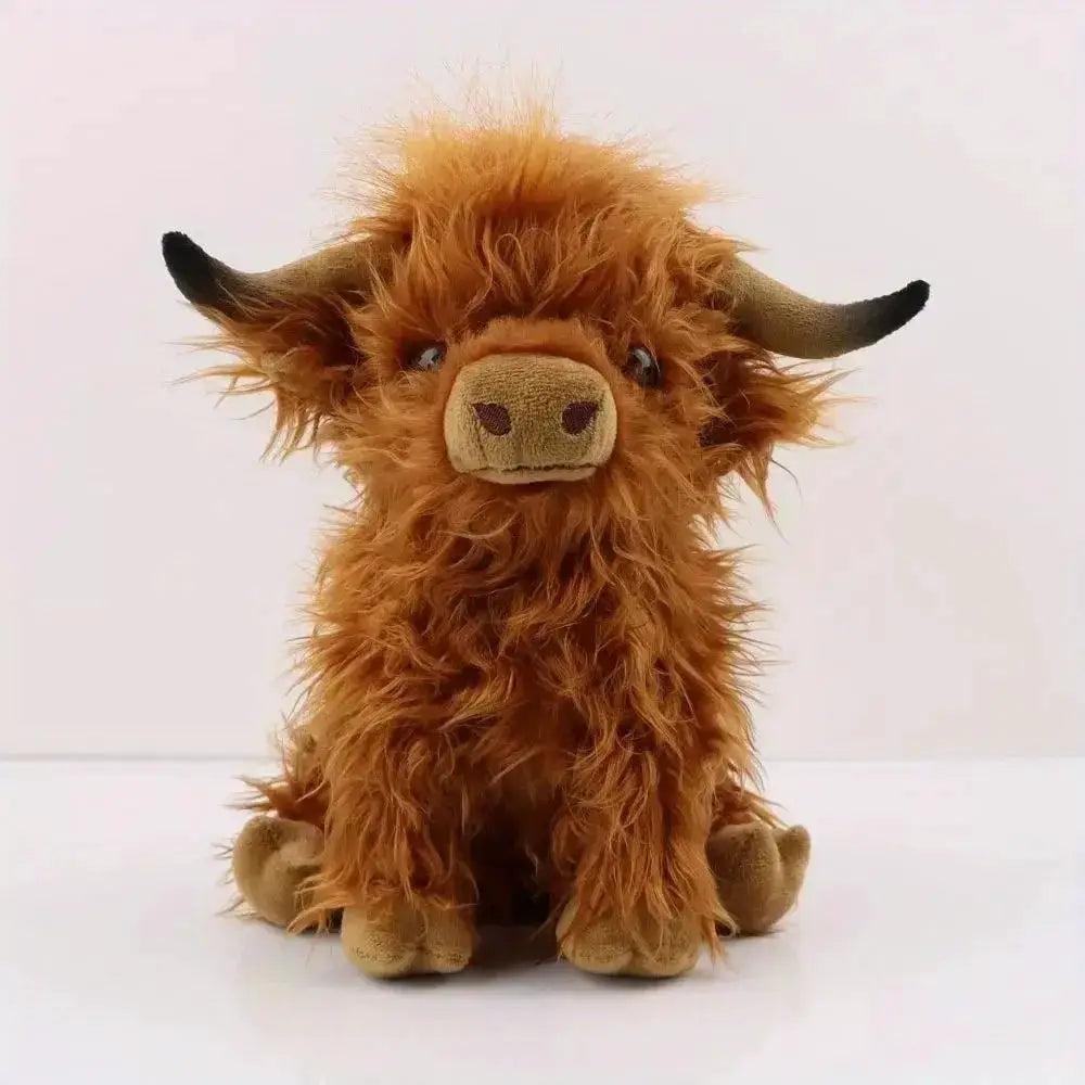  Highland Cow Stuffed Animal Plush Toy Perfect Gift -  ToylandEU™