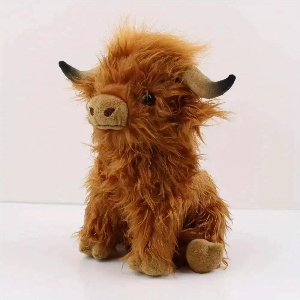  Highland Cow Stuffed Animal Plush Toy Perfect Gift -  ToylandEU™