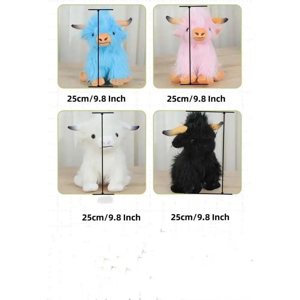  Highland Cow Stuffed Animal Plush Toy Perfect Gift -  ToylandEU™