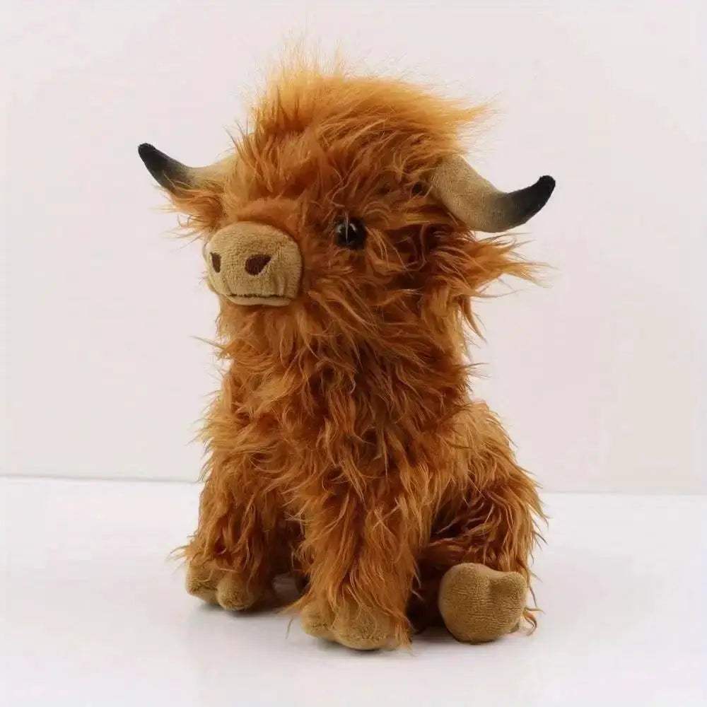  Highland Cow Stuffed Animal Plush Toy Perfect Gift -  ToylandEU™