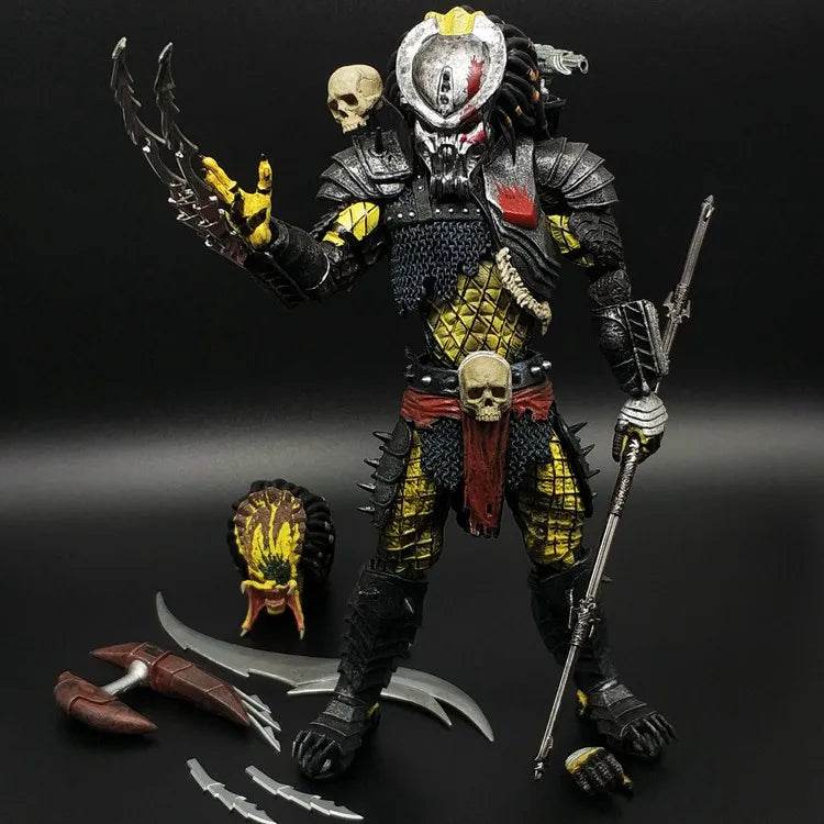 Highly Articulated Action Figure Set with Predator and Alien Characters for Movie Collectors and Fans - ToylandEU