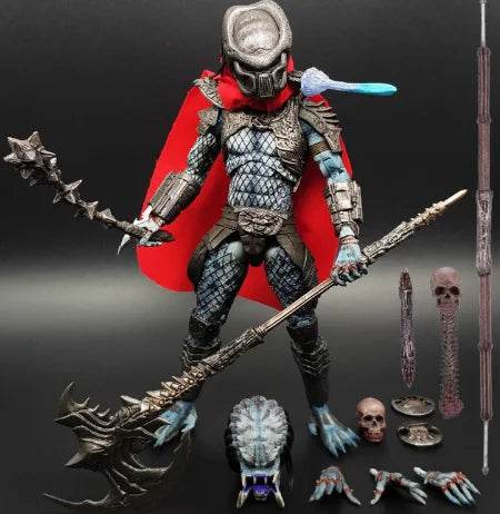 Highly Articulated Action Figure Set with Predator and Alien Characters for Movie Collectors and Fans - ToylandEU