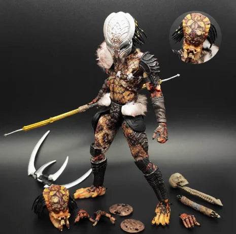 Highly Articulated Action Figure Set with Predator and Alien Characters for Movie Collectors and Fans - ToylandEU