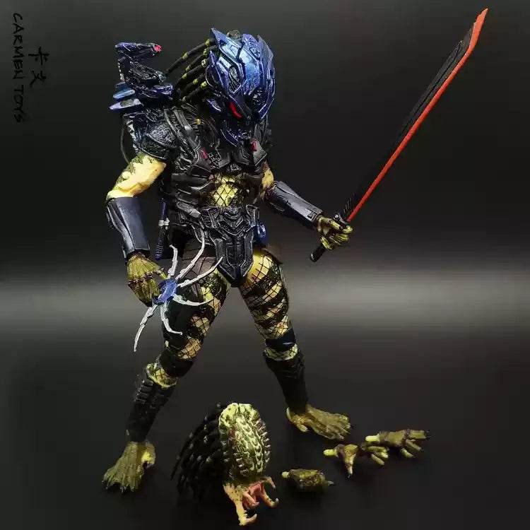 Highly Articulated Action Figure Set with Predator and Alien Characters for Movie Collectors and Fans - ToylandEU