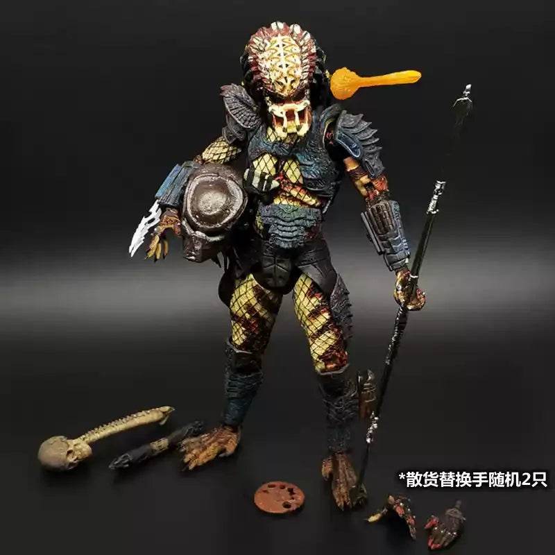 Highly Articulated Action Figure Set with Predator and Alien Characters for Movie Collectors and Fans - ToylandEU