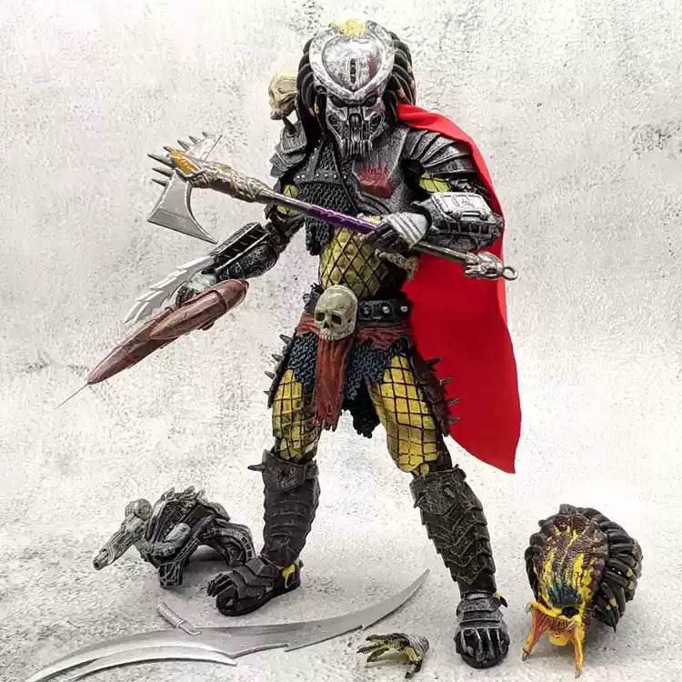 Highly Articulated Action Figure Set with Predator and Alien Characters for Movie Collectors and Fans - ToylandEU