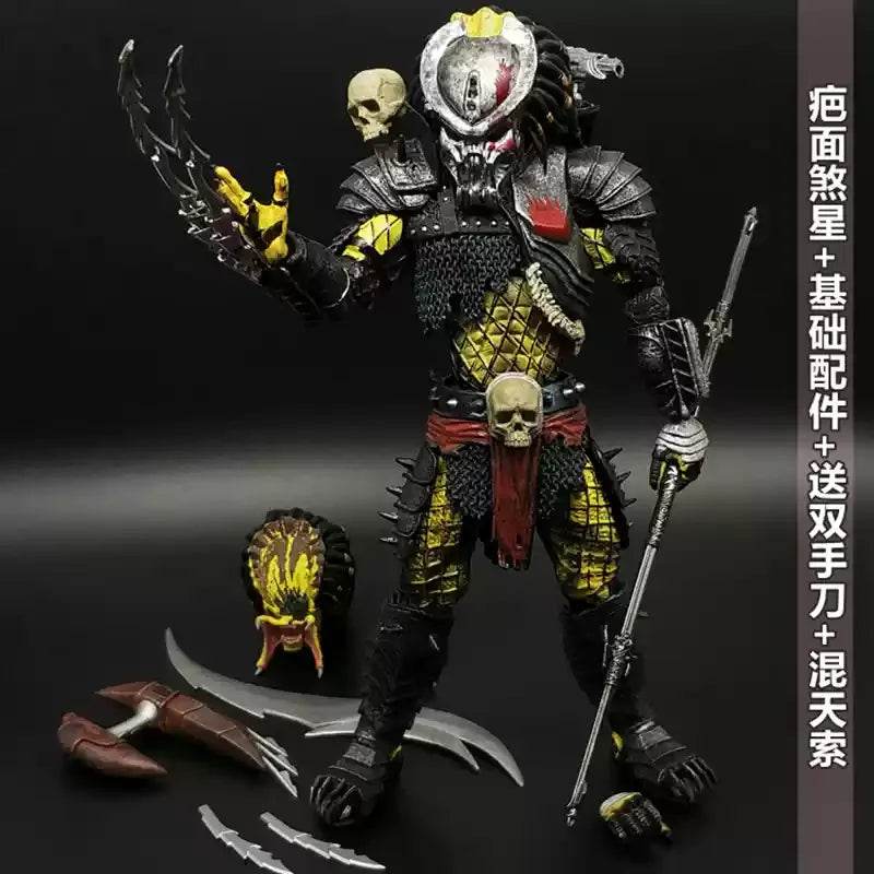 Highly Articulated Action Figure Set with Predator and Alien Characters for Movie Collectors and Fans - ToylandEU