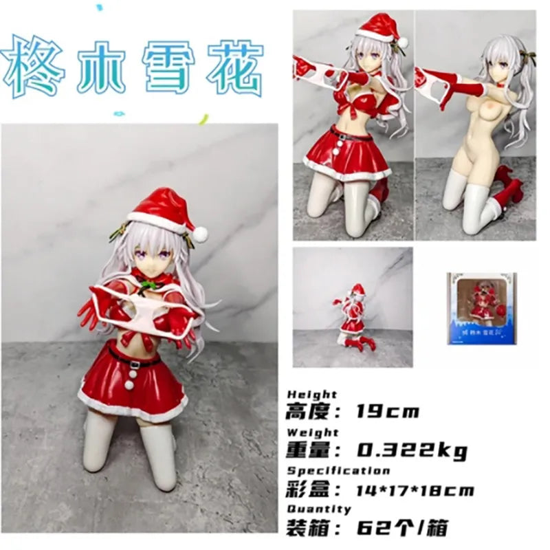 Anime Figure | Hiiragi Snowflake 19cm | Dress Up Model Toy | Unisex