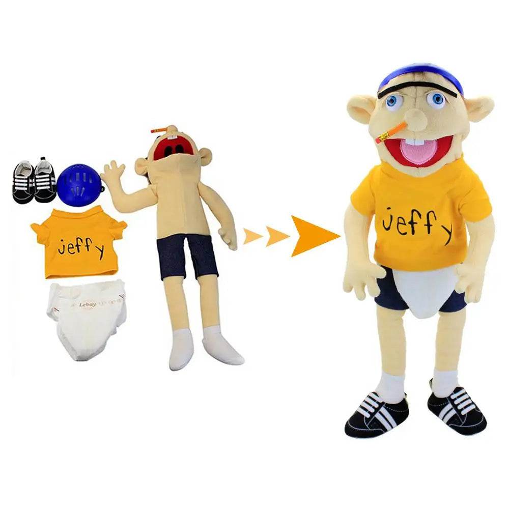 Hilarious Jeffy Hand Puppet for Kids' Parties and Talk Show Fun - ToylandEU