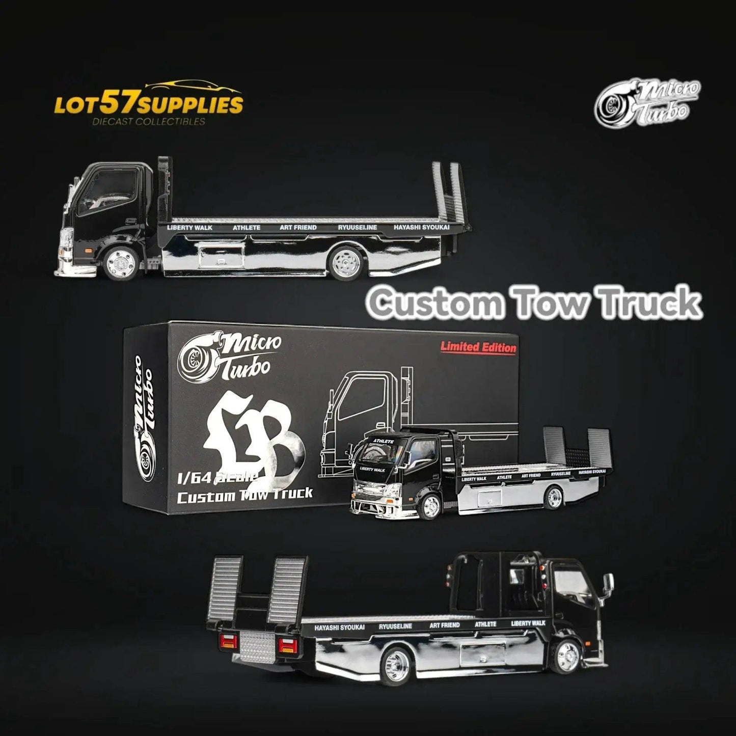  Hino 300 Diecast Flatbed Truck 1 64 Limited Edition -  ToylandEU™