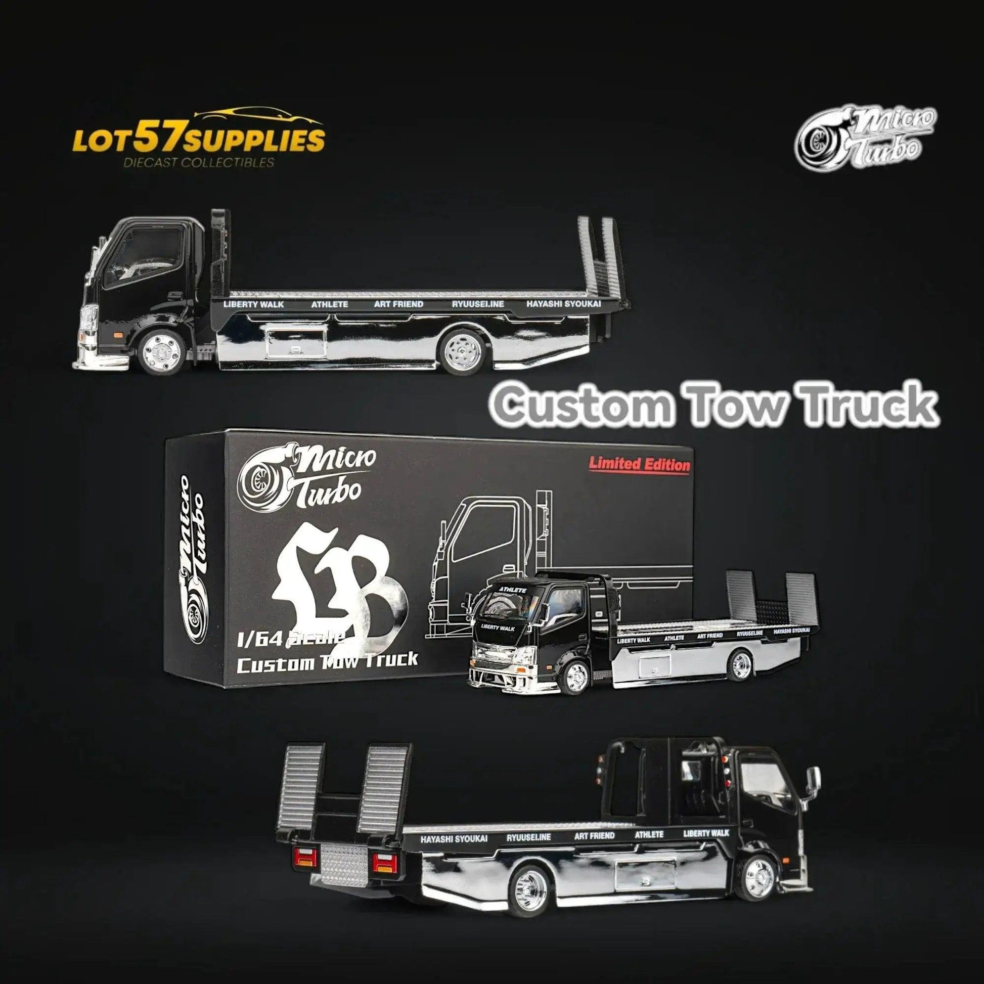  Hino 300 Diecast Flatbed Truck 1 64 Limited Edition -  ToylandEU™