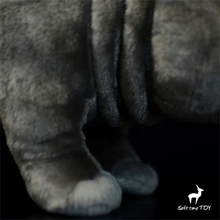 Hippo Plush Toy Lifelike Anime Cute Stuffed Animal - ToylandEU