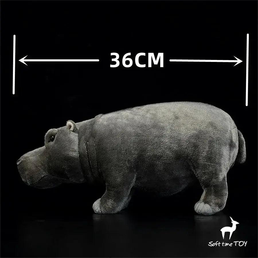  Hippo Plush Toy Soft Lifelike Anime Cute Stuffed Animal -  ToylandEU™