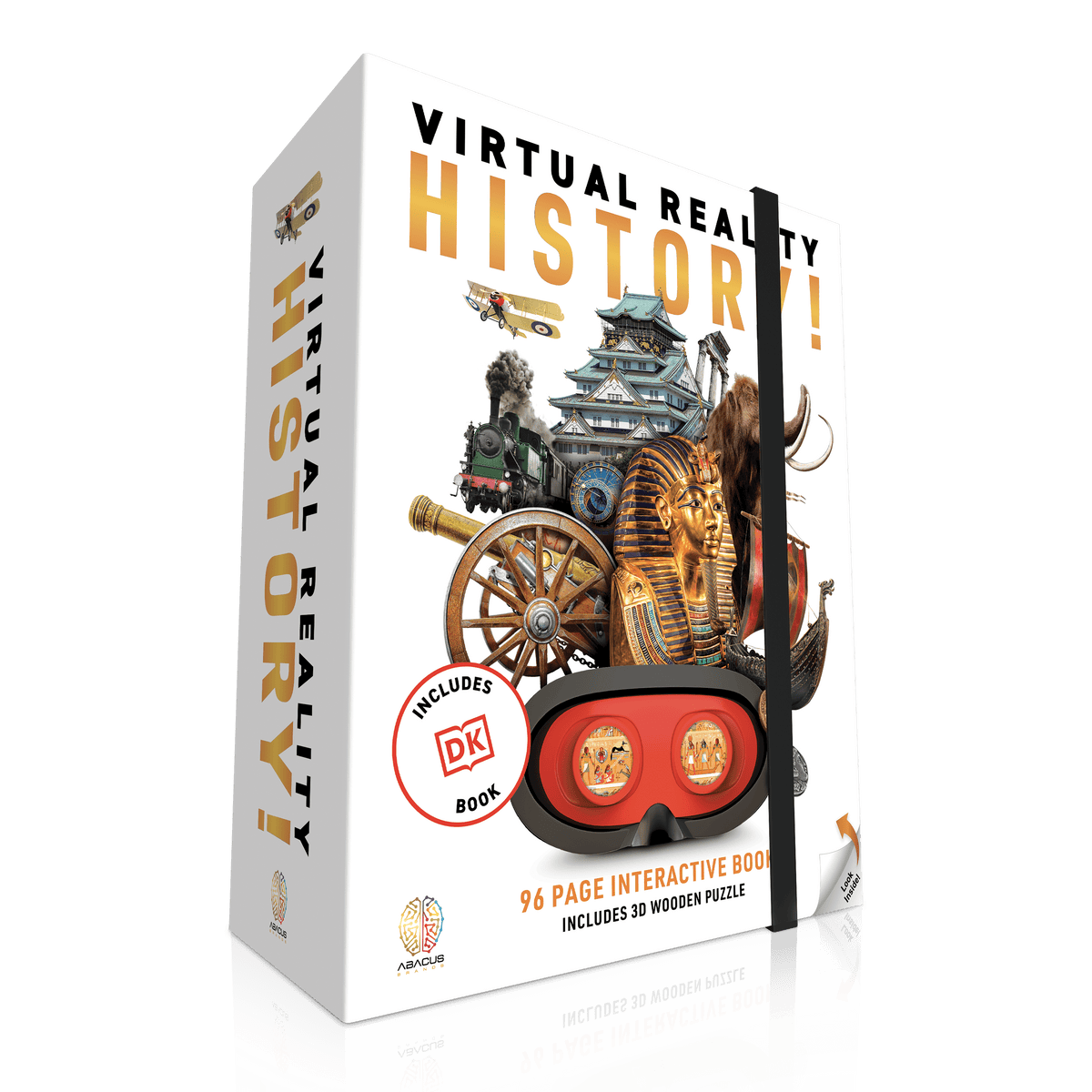 History VR Goggles | 25 Experiences & DK Book | Toylandeu™