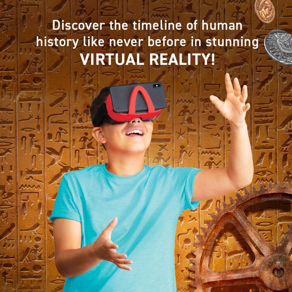 History VR Goggles | 25 Experiences & DK Book | Toylandeu™