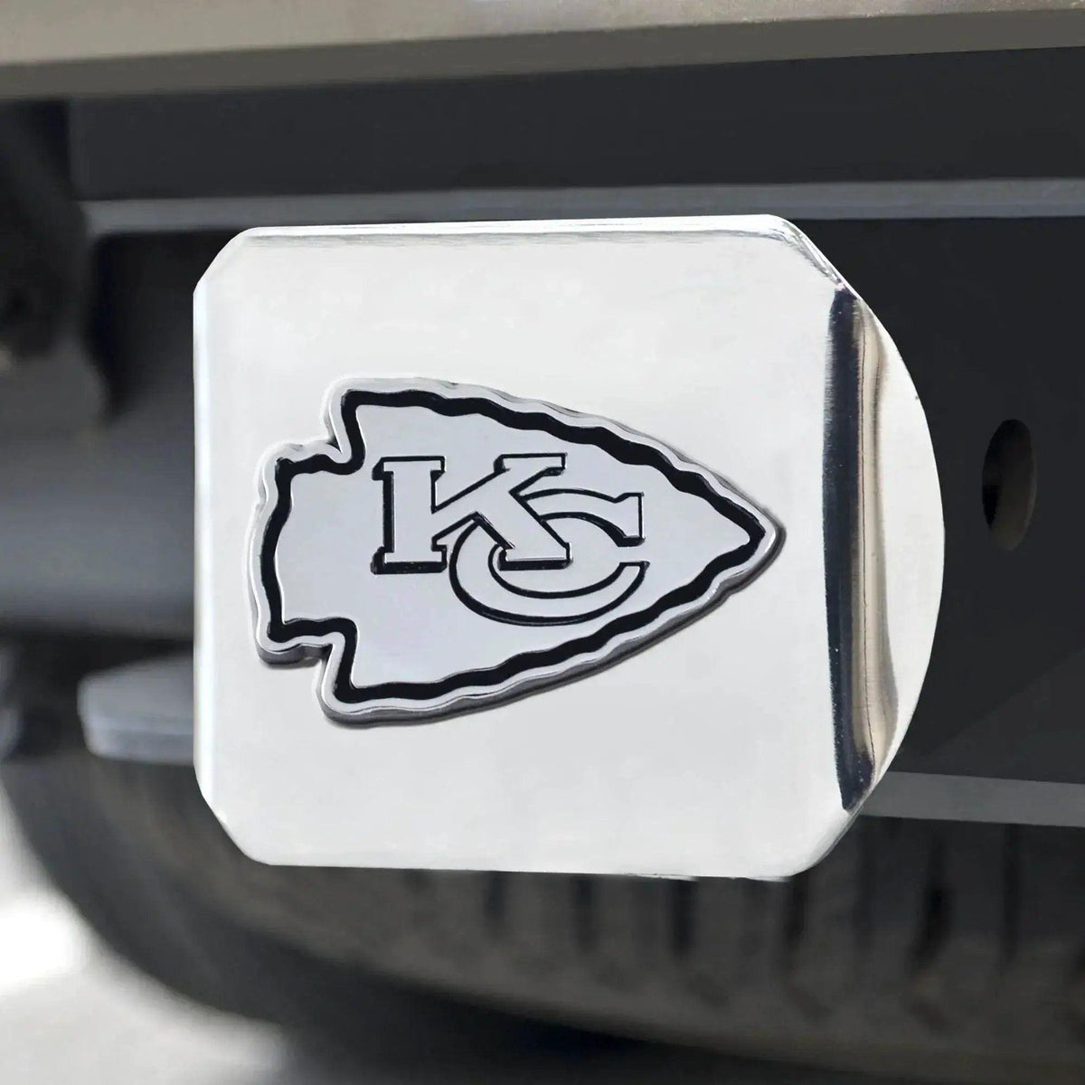  Kansas City Chiefs Hitch Cover Chrome Emblem For Hitches -  ToylandEU™