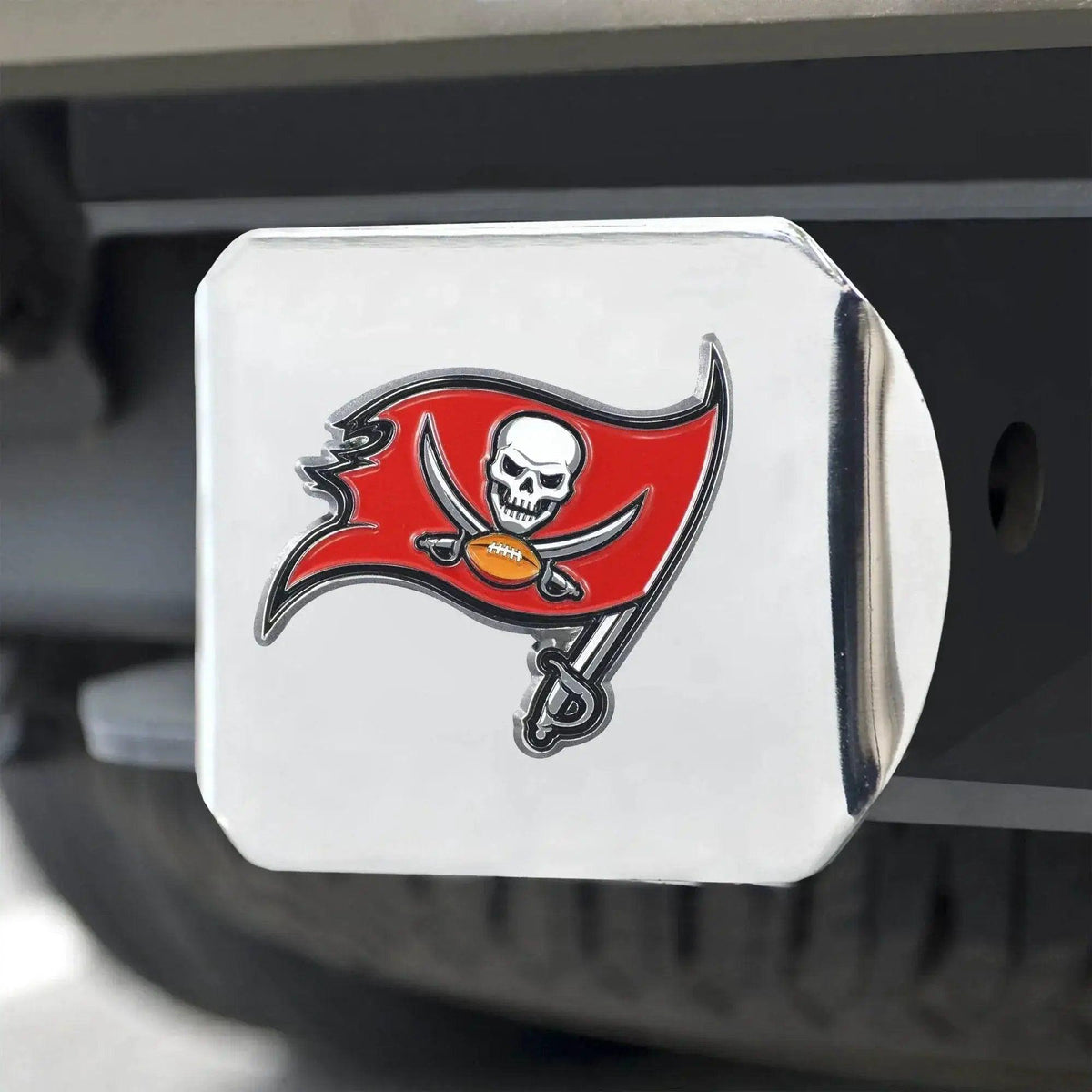 Tampa Bay Buccaneers Hitch Cover Chrome Emblem Two Inch -  ToylandEU™