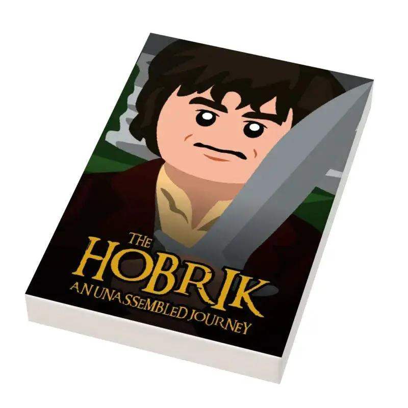 Hobbrick Movie Cover (2x3 Tile) made using LEGO parts - B3 Customs - ToylandEU