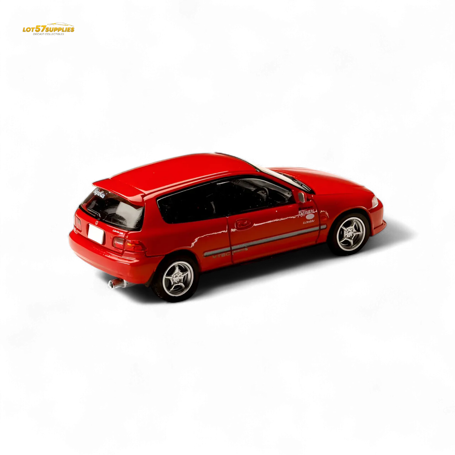 Hobby Japan Honda Civic EG6 Red 1:64 - ToylandEU