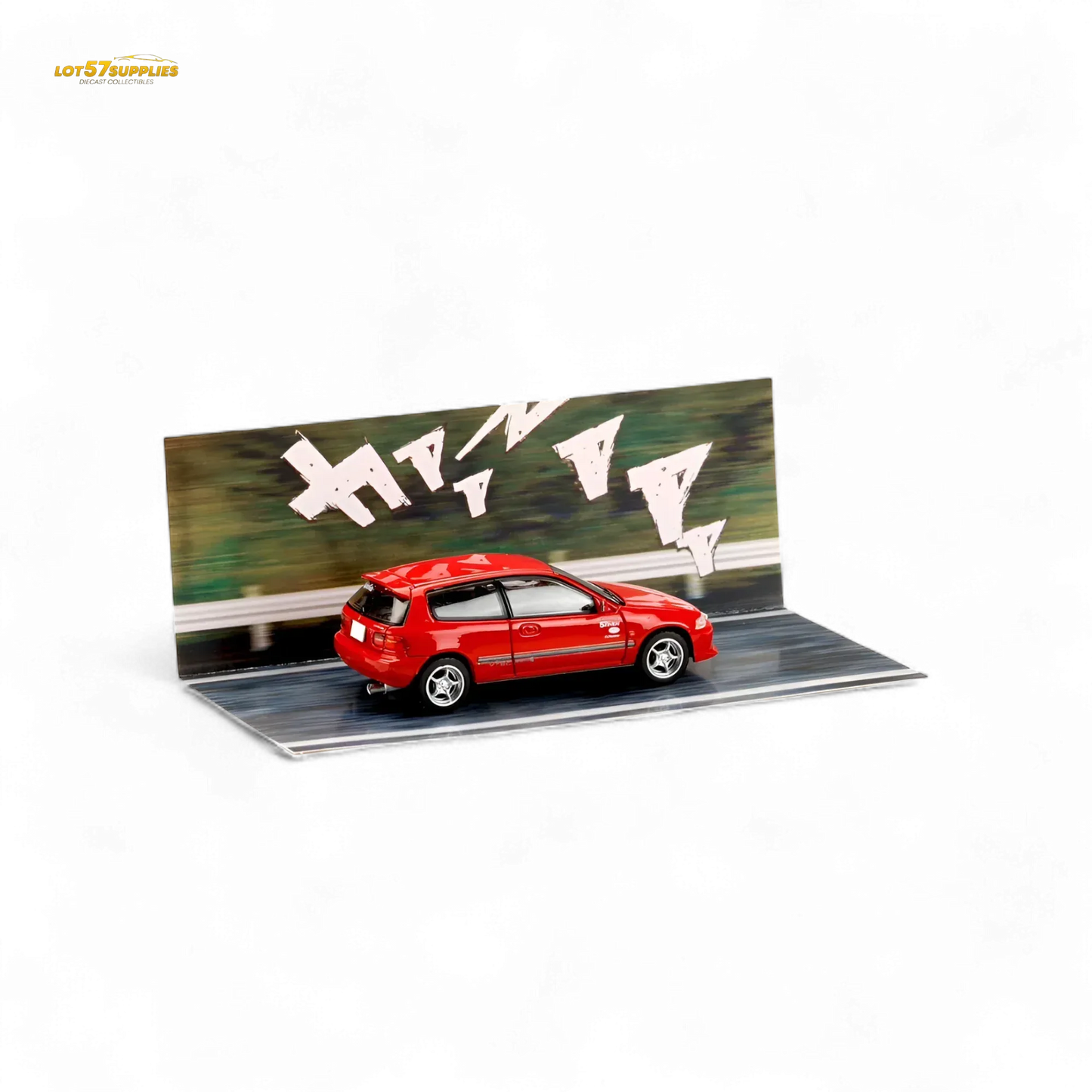 Hobby Japan Honda Civic EG6 Red 1:64 - ToylandEU