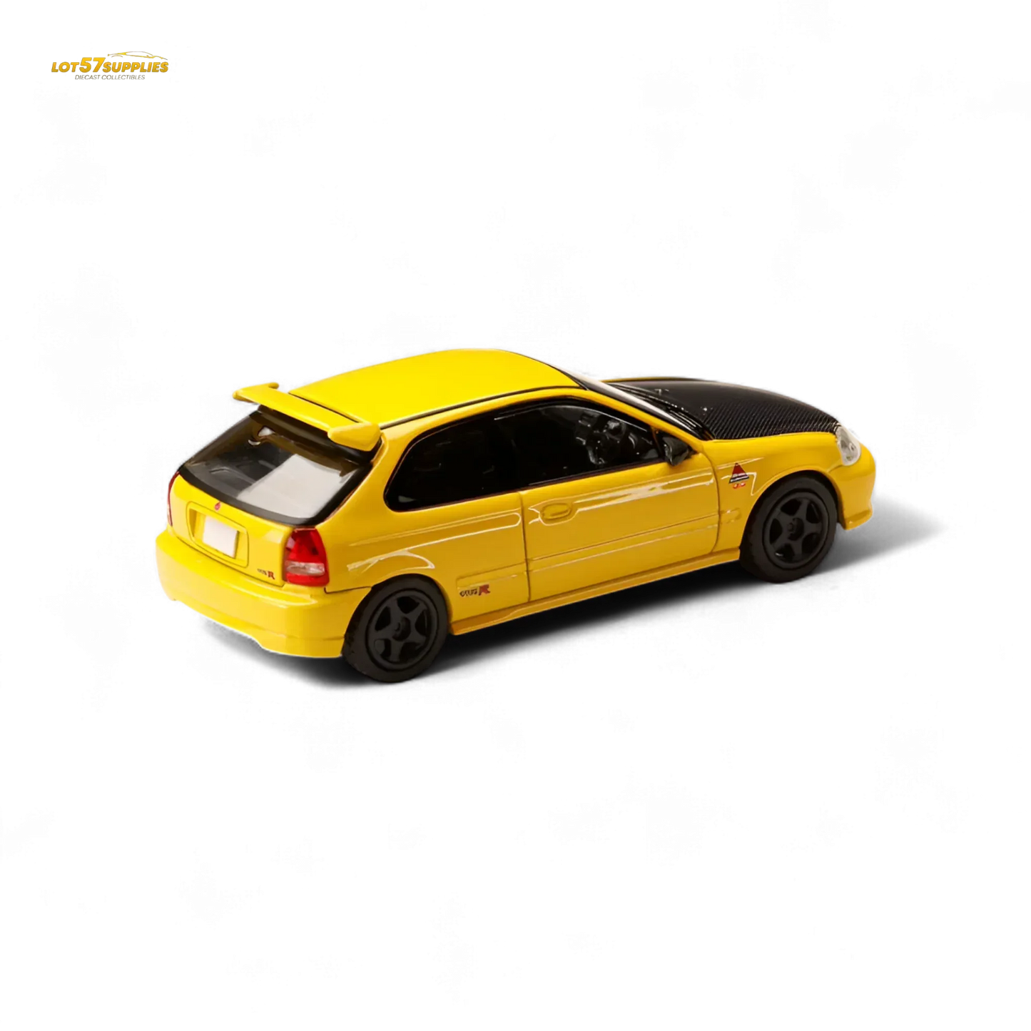 Hobby Japan Honda Civic EK9 Yellow 1:64 - ToylandEU