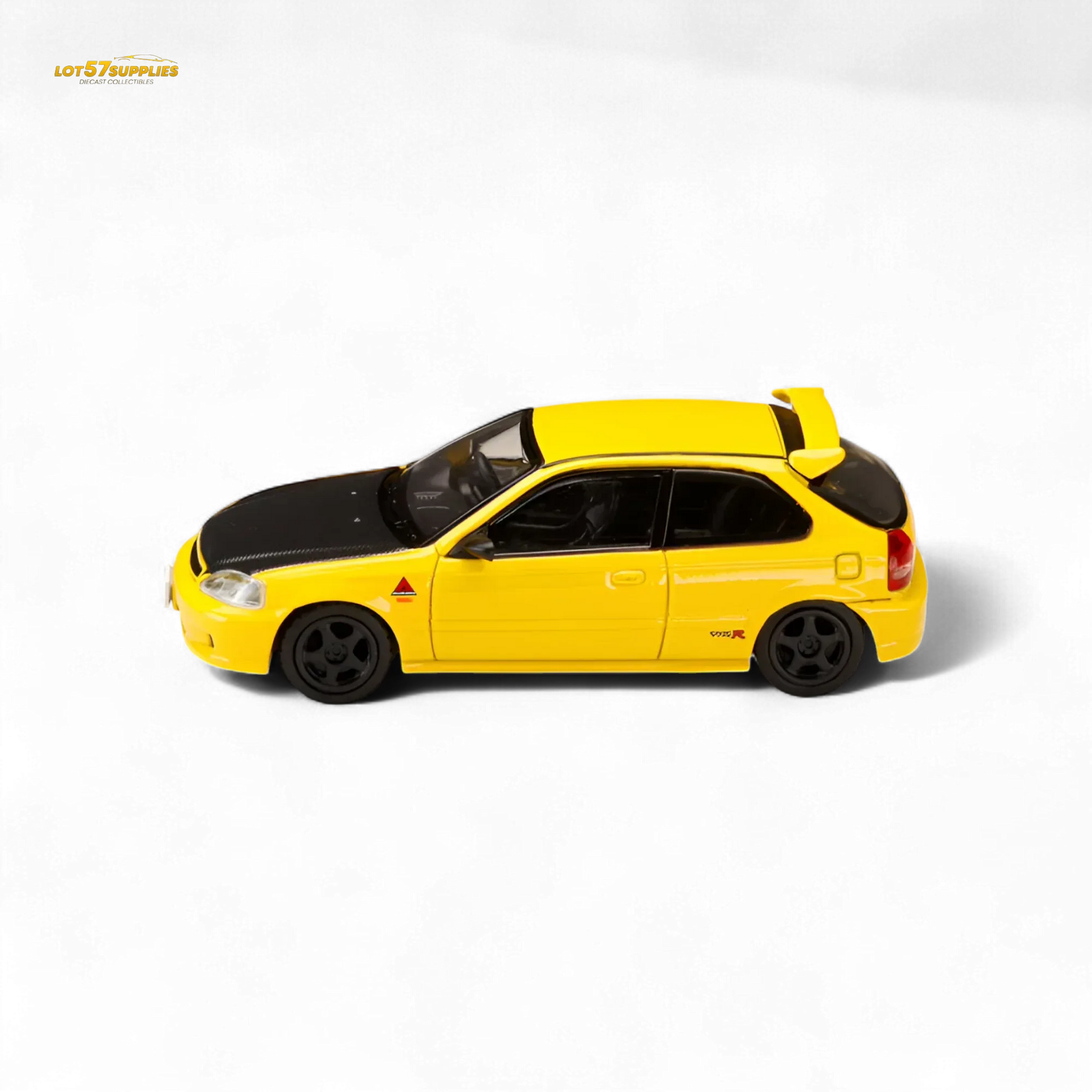 Hobby Japan Honda Civic EK9 Yellow 1:64 - ToylandEU