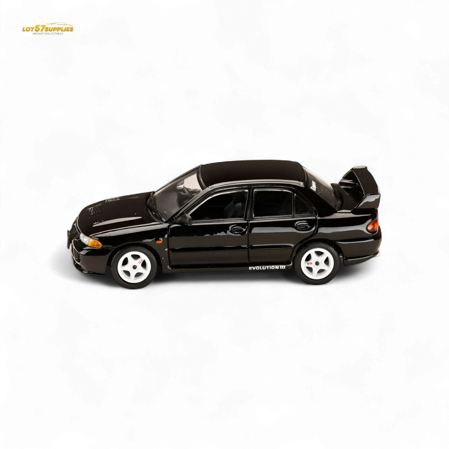 Hobby Japan Mitsubishi Lancer Evo III Black 1:64 - ToylandEU