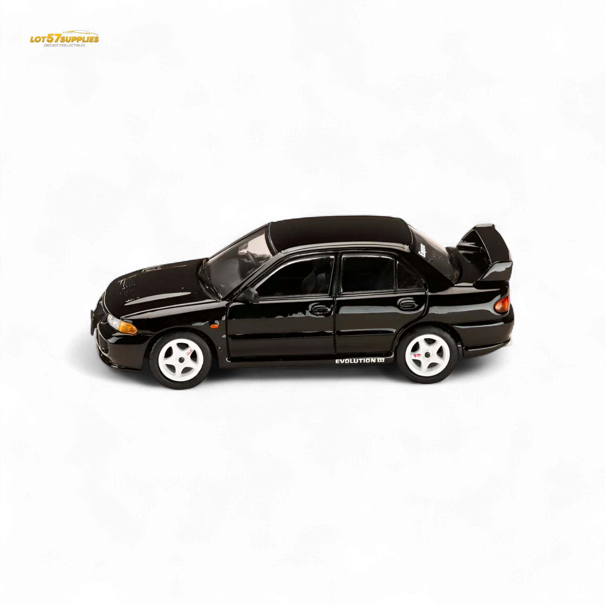 Hobby Japan Mitsubishi Lancer Evo III Black 1:64 - ToylandEU