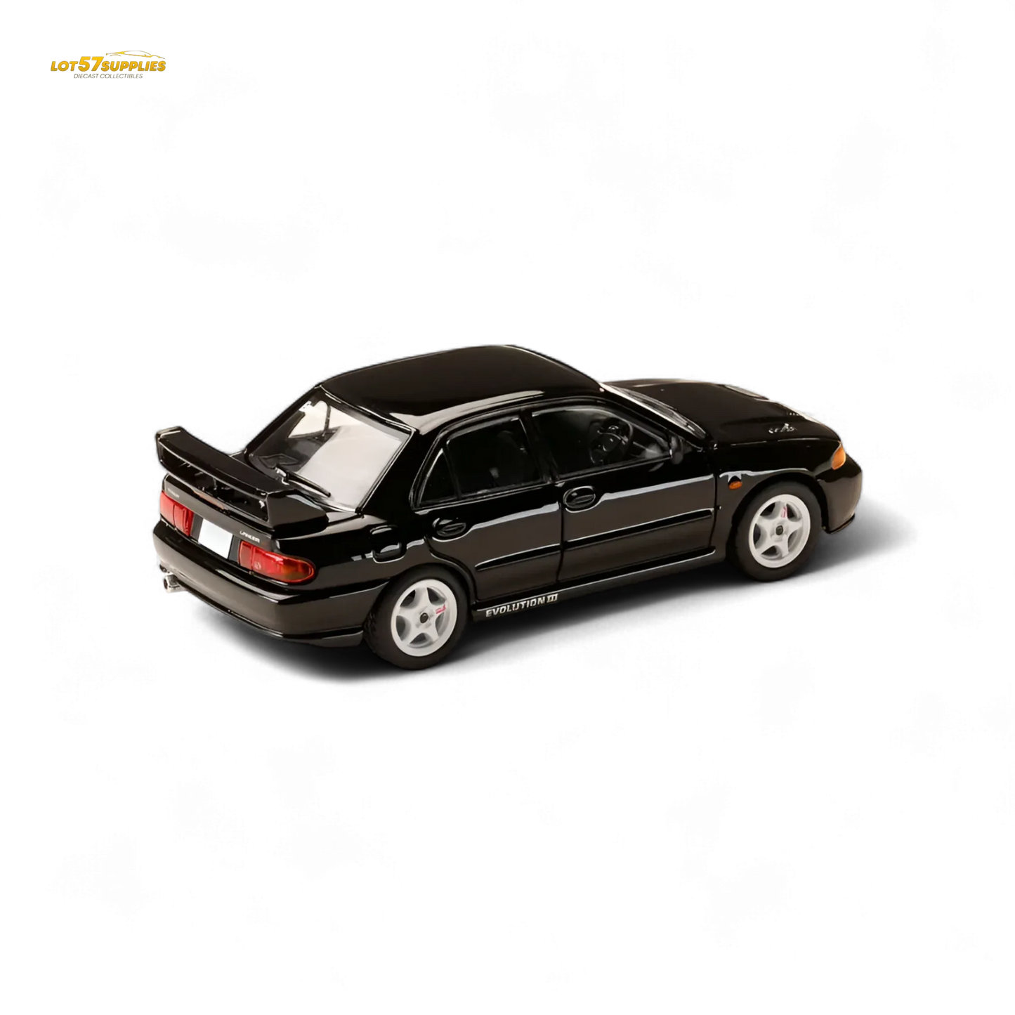 Hobby Japan Mitsubishi Lancer Evo III Black 1:64 - ToylandEU