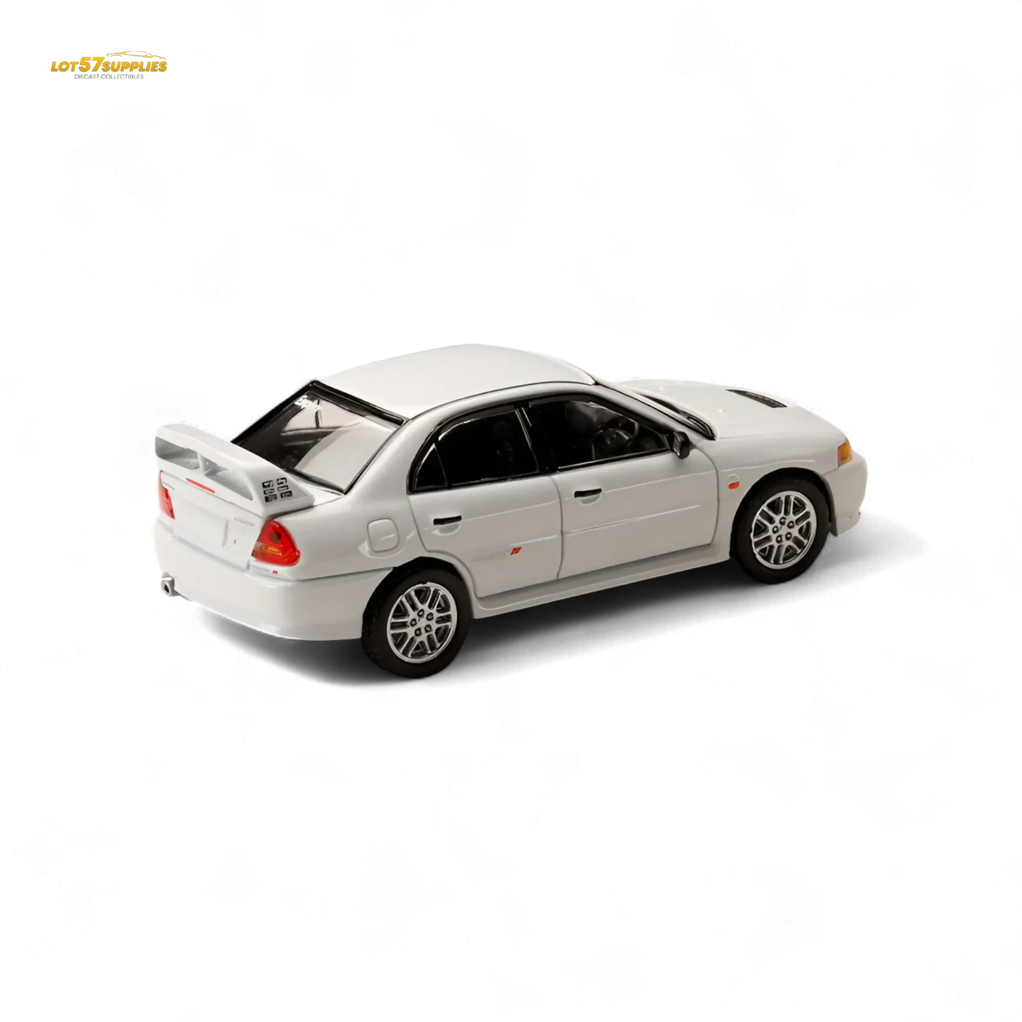 Hobby Japan Mitsubishi Lancer Evolution IV White 1:64 - ToylandEU