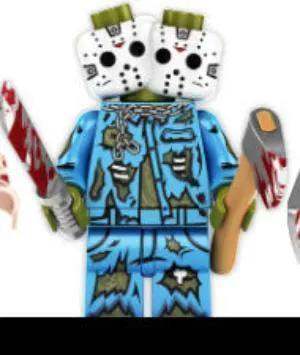 Hockey Mask Slasher Figure Compatible With Bricks Standard Figure Scale Plastic Figure - ToylandEU