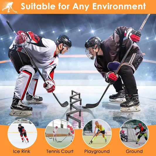 Hockey Stickhandling Trainer for Puck Control and Coordination - ToylandEU