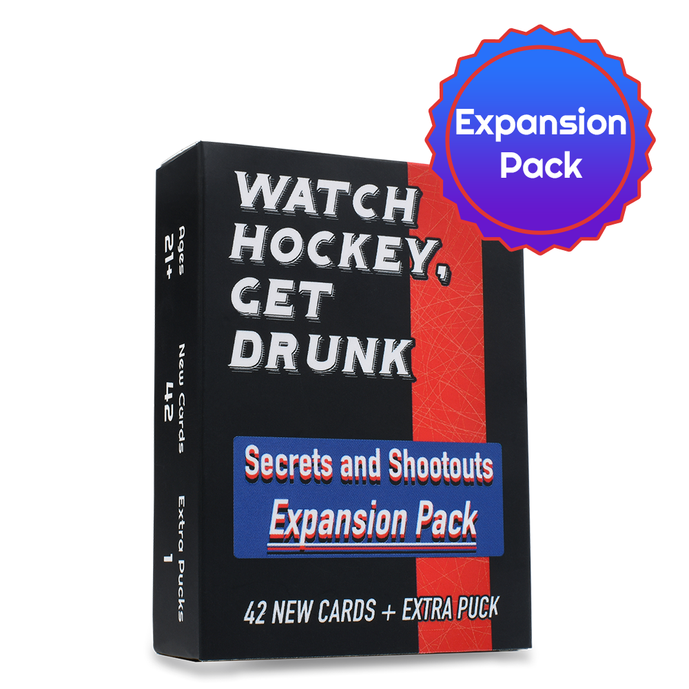Secrets and Shootouts EXPANSION PACK for Watch Hockey, Get Drunk - Falling Whale Games