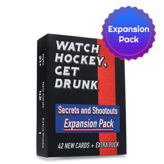  Secrets and Shootouts EXPANSION PACK for Watch Hockey, Get Drunk -  ToylandEU™