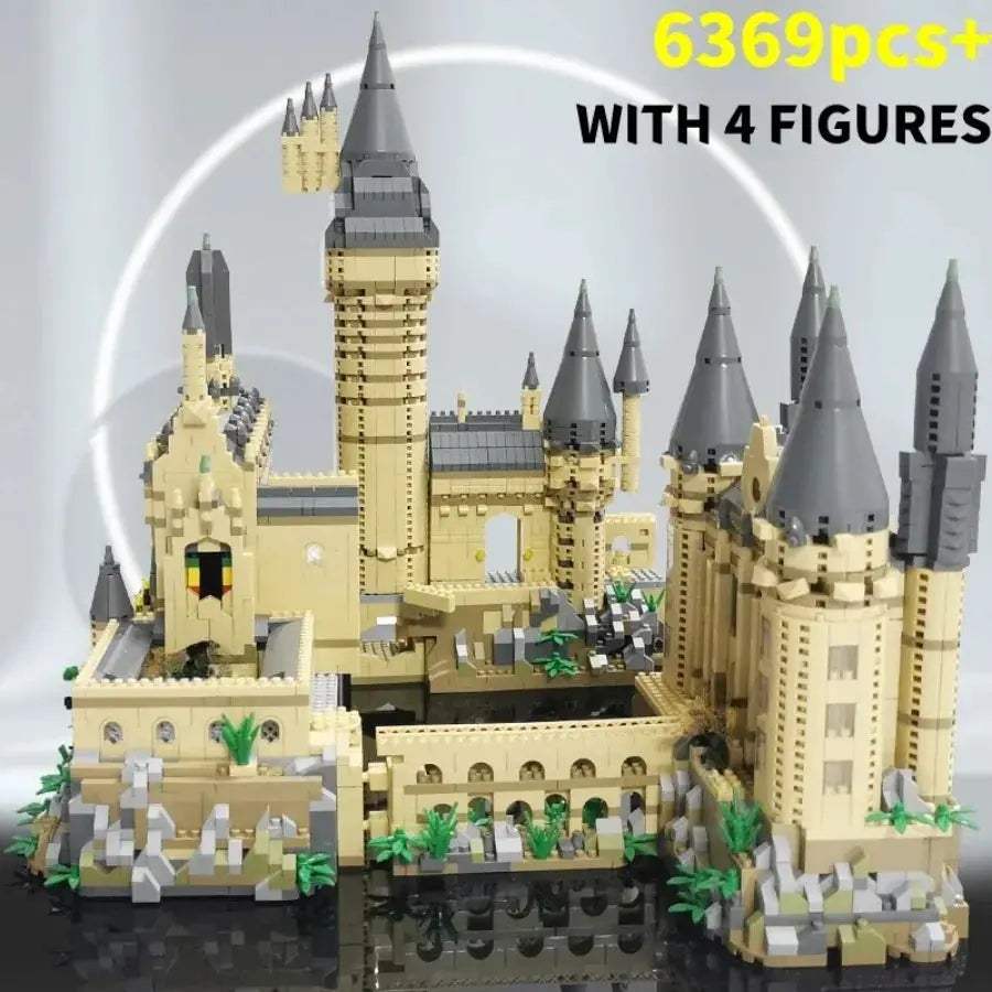 New Magic Hogwarts Castle Micro Building Blocks Street View Architecture Creative MOC Model Kit Kids Christmas Birthday Gifts - ToylandEU