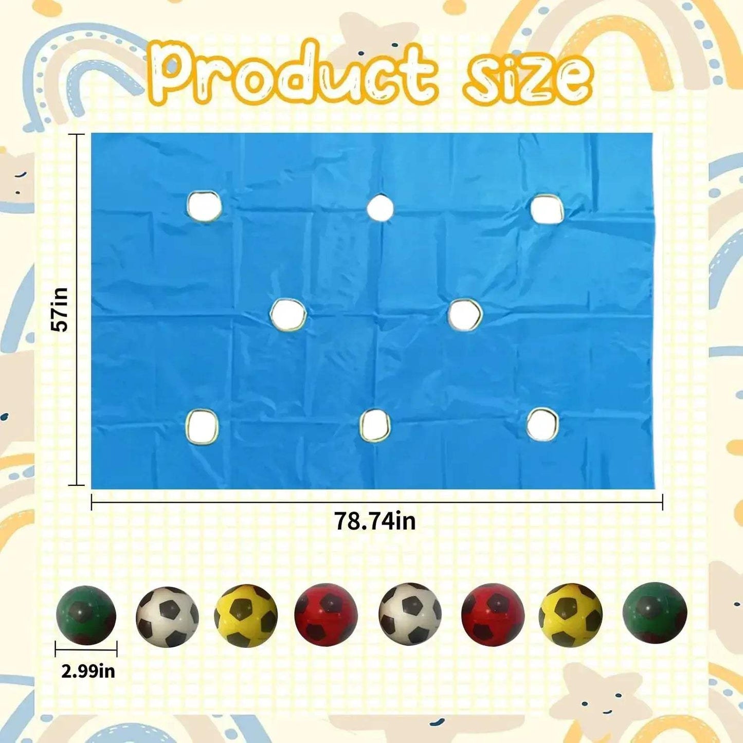 Hole Tarp Team Building Game For Outdoor Cooperation - ToylandEU