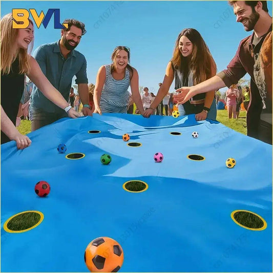  Hole Tarp Team Building Game Outdoor Cooperation Blue -  ToylandEU™