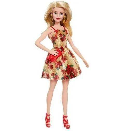 Barbie Holiday Doll Blonde Look For Festive Playtime - ToylandEU