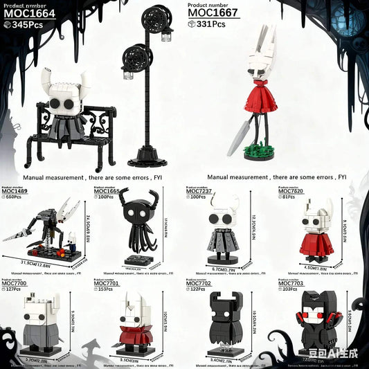  Hollow Knight Silksong BrickHeadzed Montessori Blocks -  ToylandEU™