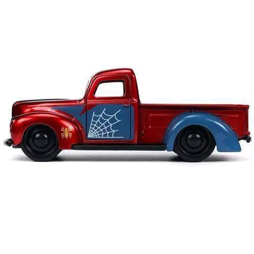 Spider Man Ford Pickup Die Cast Metal Car 1:32 Scale - ToylandEU