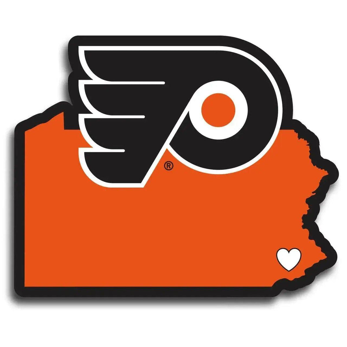  Philadelphia Flyers Repositionable Home State Pride Decal -  ToylandEU™