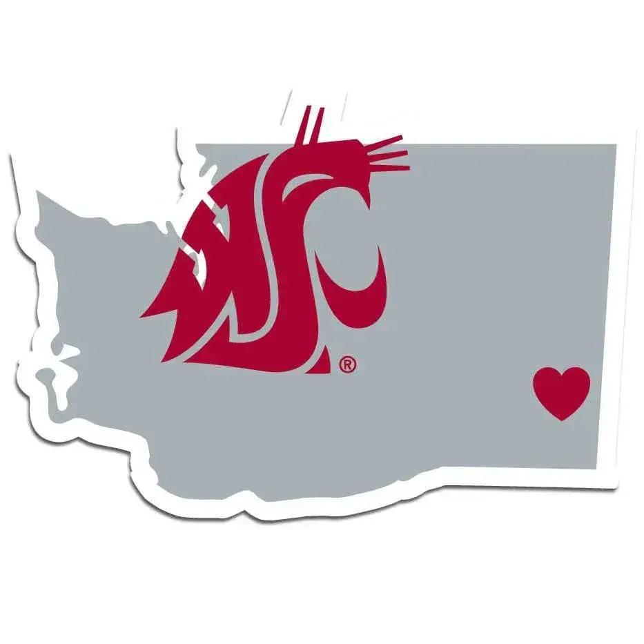  Washington State Cougars Decal Home State Pride Silhouette -  ToylandEU™