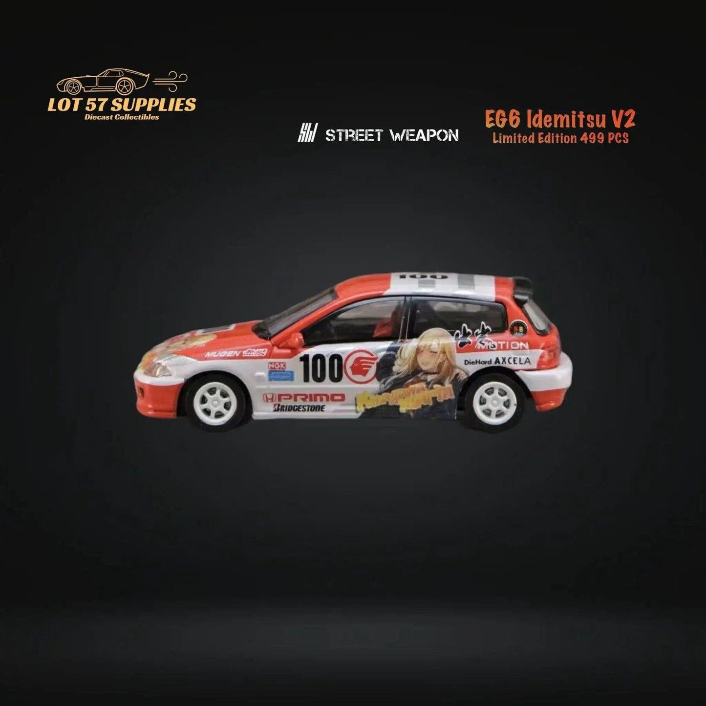 Honda Civic EG6 Diecast Model Limited Edition -  ToylandEU™