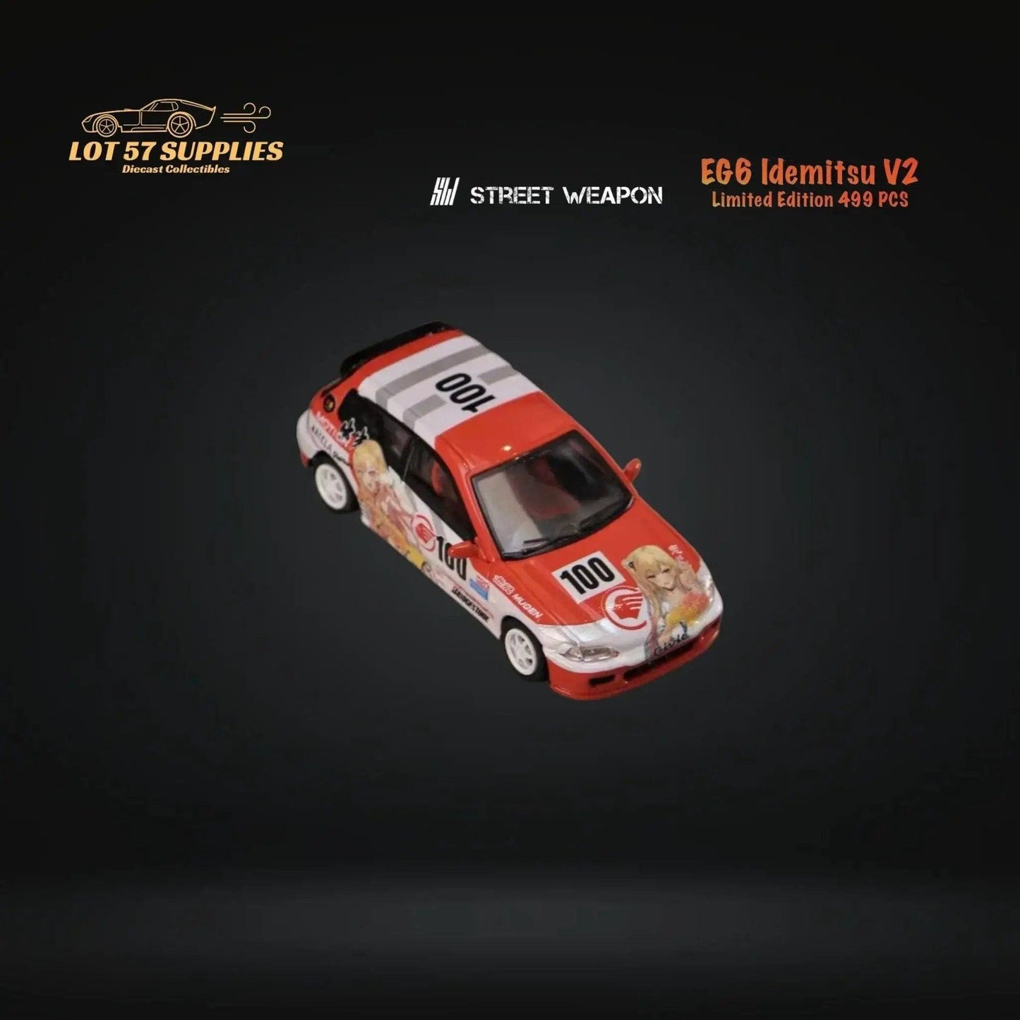  Honda Civic EG6 Diecast Model Limited Edition -  ToylandEU™