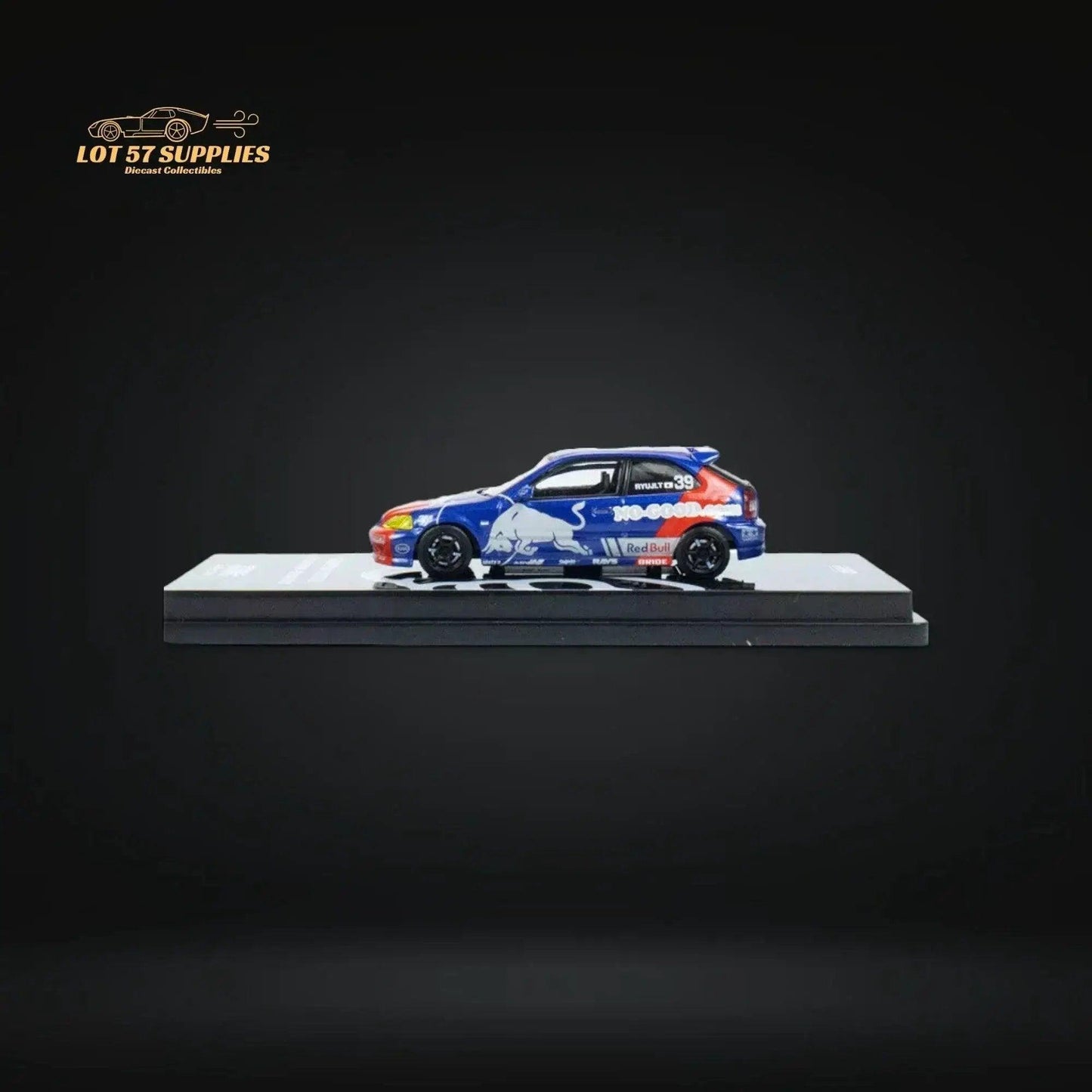  Honda Civic Type R 1:64 Diecast Red Bull Edition -  ToylandEU™