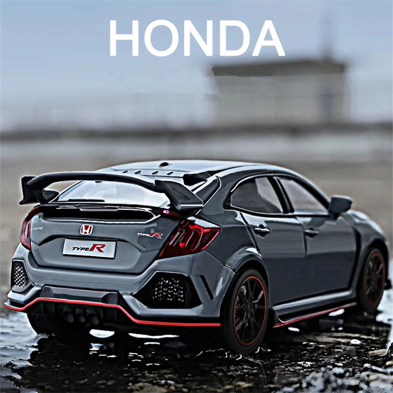 Honda Civic Type R Diecast | 1:32 Scale Sound & Light | Toylandeu™