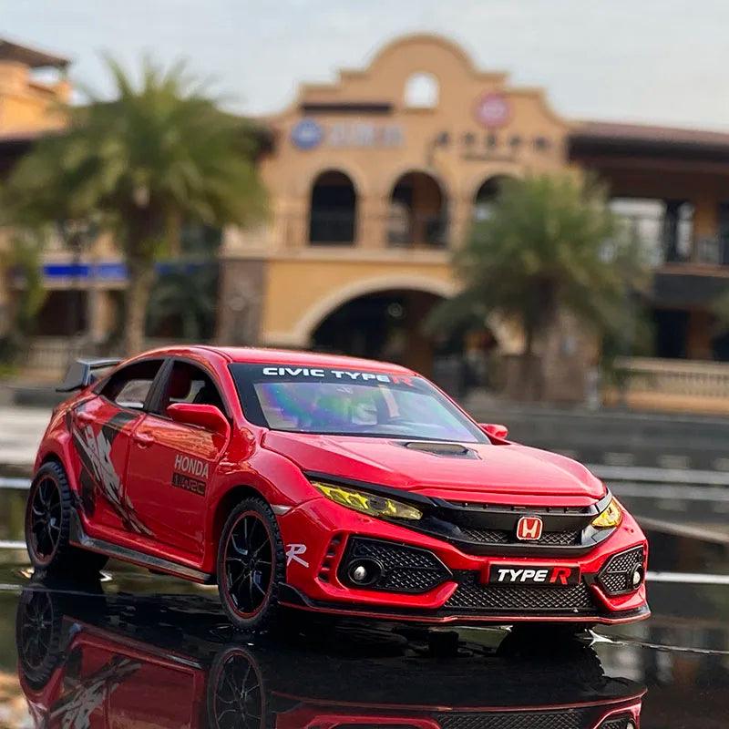 Honda Civic Type R Diecast | 1:32 Scale Sound & Light | Toylandeu™