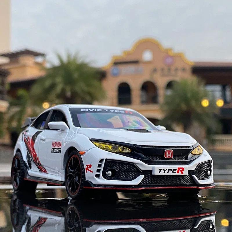 Honda Civic Type R Diecast | 1:32 Scale Sound & Light | Toylandeu™