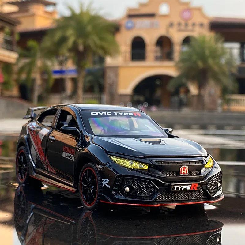 Honda Civic Type R Diecast | 1:32 Scale Sound & Light | Toylandeu™