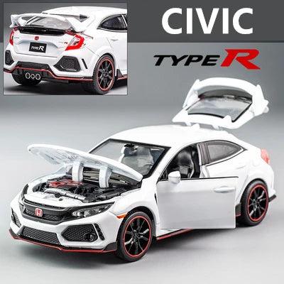 Honda Civic Type R Diecast | 1:32 Scale Sound & Light | Toylandeu™